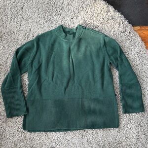 GAP Green Crew Neck Sweater